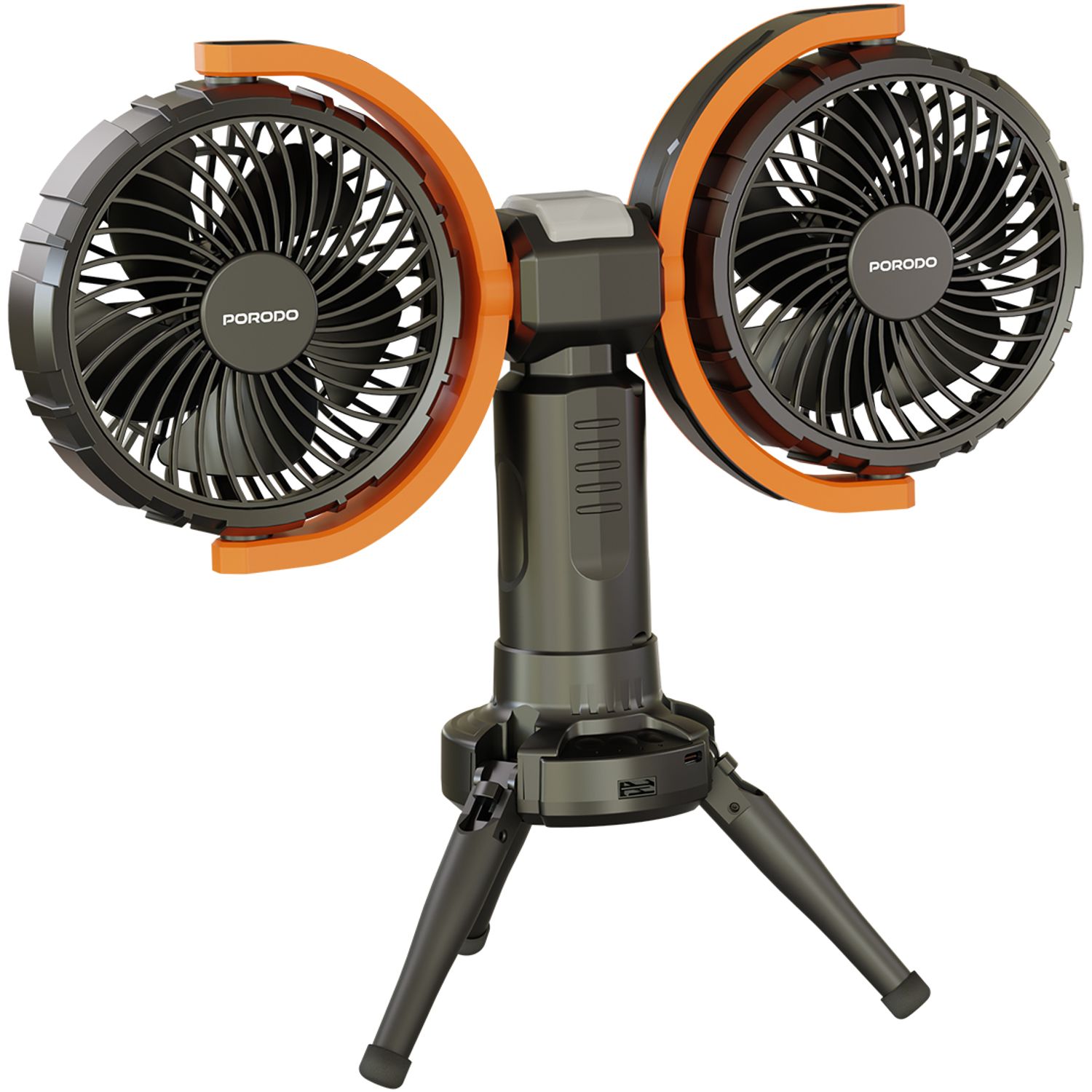 Porodo Lifestyle Dual-Head Oscillating Fan01