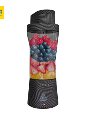 Levelo Portable Carbon Fiber AeroFlex Blender | مخلوط‌کن پرتابل Levelo با بدنه فیبر کربن و ظرفیت ۷۰۰ میلی‌لیتر