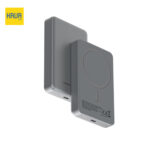 پاوربانک Powerology 10000mAh MagSafe با شارژ سریع، خروجی بی‌سیم و نمایشگر باتری