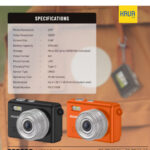 دوربین دیجیتال مینی پورودو با صفحه‌نمایش 0.96 اینچ و فیلم‌برداری 1080p