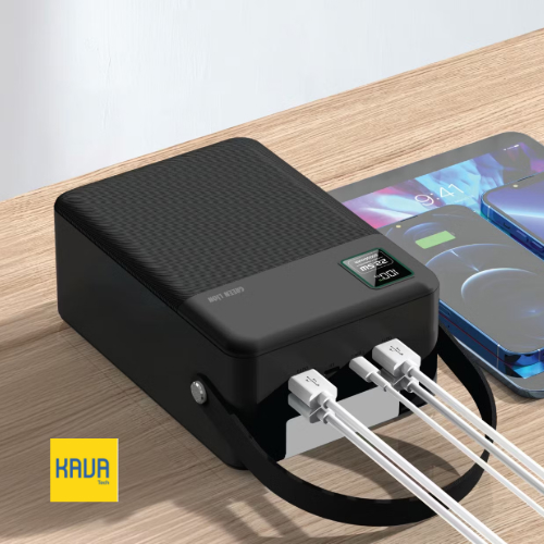 پاوربانک Green Lion Thunder 80 پاوربانک Green Lion Thunder 80 با ظرفیت ۸۰۰۰۰mAh، چراغ قوه و شارژ سریع - Image 1